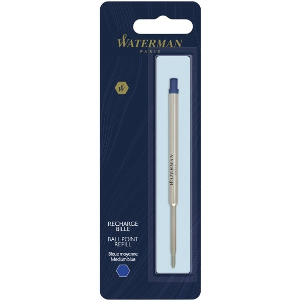 Waterman refill penna a sfera (inchiostro blu)