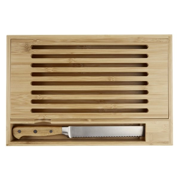 Immagine Tagliere in bambù con coltello Pao