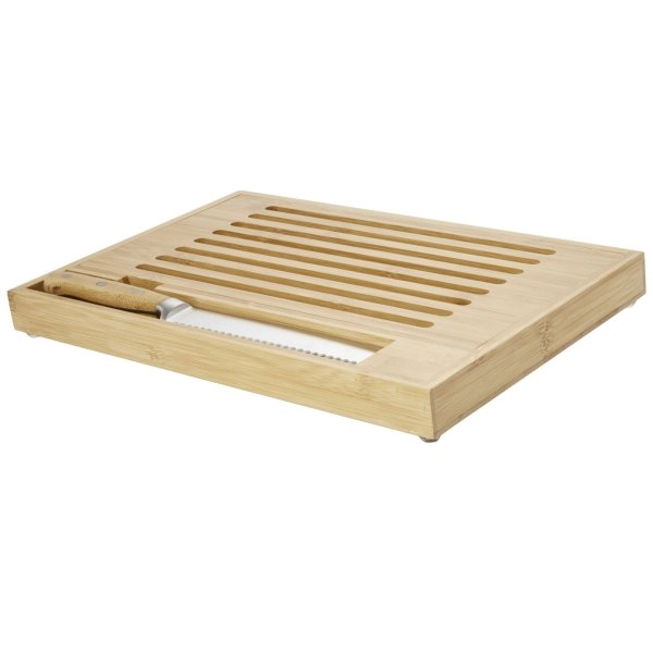 Immagine Tagliere in bambù con coltello Pao