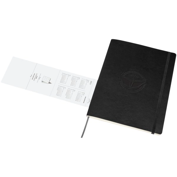 Immagine Blocco note 12 mesi formato XL con copertina morbida Moleskine