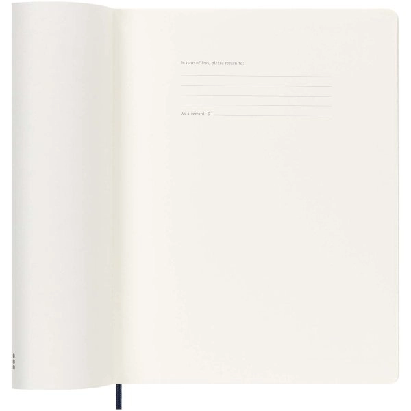 Immagine Blocco note 12 mesi formato XL con copertina morbida Moleskine