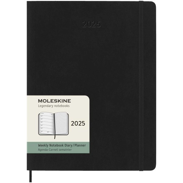 Immagine Blocco note 12 mesi formato XL con copertina morbida Moleskine