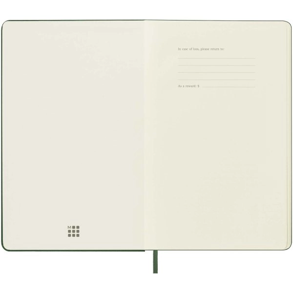 Immagine Agenda settimanale 12 mesi formato L con copertina rigida Moleskine