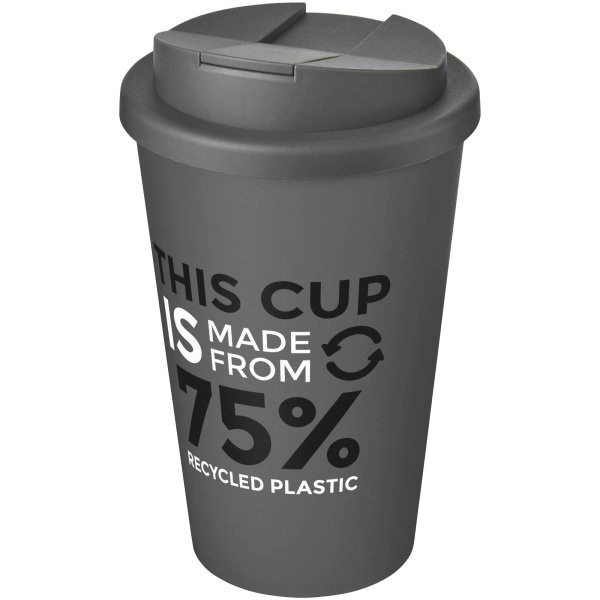 Immagine Tazza Americano® Eco da 350 ml in materiale riciclato e con coperchio ermetico