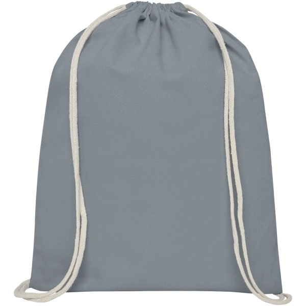Immagine Zaino con cordoncino Oregon in cotone da 140 g/m² - 5L
