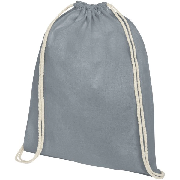 Immagine Zaino con cordoncino Oregon in cotone da 140 g/m² - 5L
