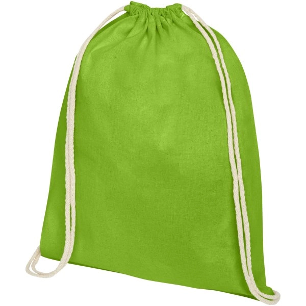 Immagine Zaino con cordoncino Oregon in cotone da 140 g/m² - 5L