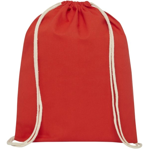 Immagine Zaino con cordoncino Oregon in cotone da 140 g/m² - 5L