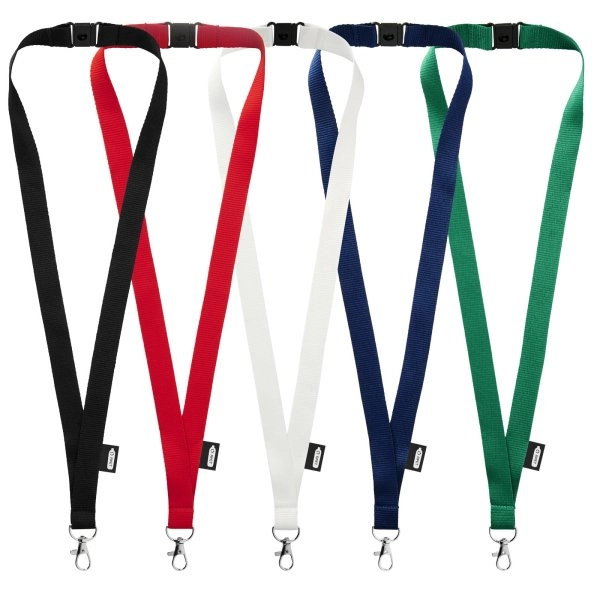 Immagine Lanyard Tom in PET riciclato con sgancio di sicurezza