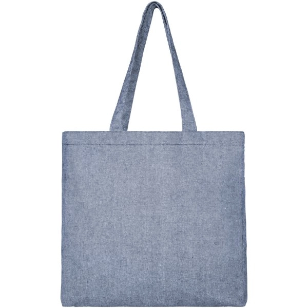 Immagine Tote bag con fondo ampio in tessuto riciclato 210 g/m² Pheebs - 13L