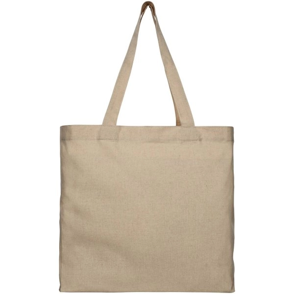 Immagine Tote bag con fondo ampio in tessuto riciclato 210 g/m² Pheebs - 13L