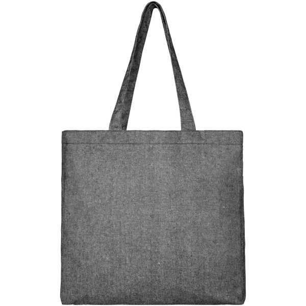 Immagine Tote bag con fondo ampio in tessuto riciclato 210 g/m² Pheebs - 13L