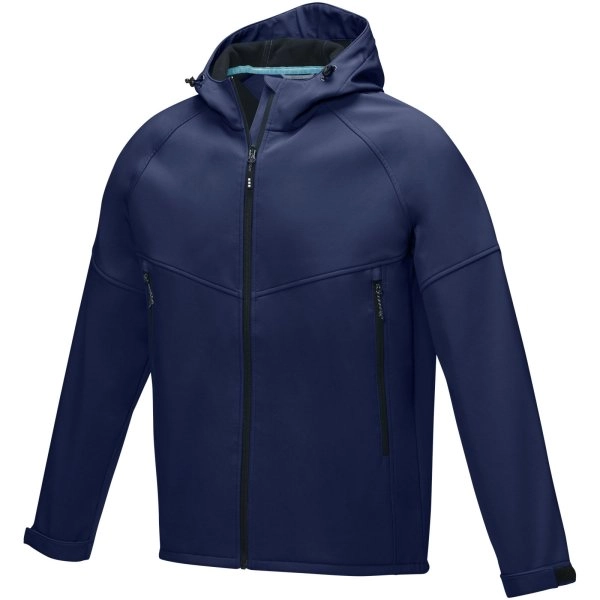 Giacca Coltan da uomo in softshell riciclato