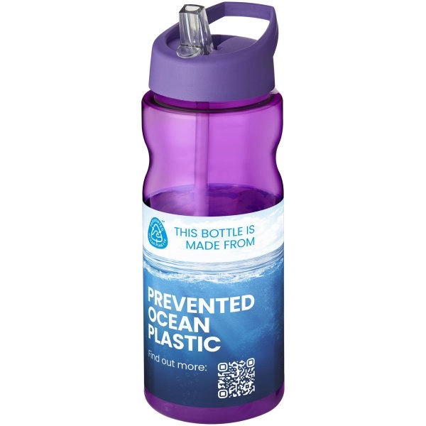 Immagine Borraccia sportiva H2O Active® Eco Base da 650 ml con coperchio con beccuccio