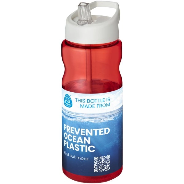 Immagine Borraccia sportiva H2O Active® Eco Base da 650 ml con coperchio con beccuccio