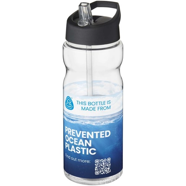 Immagine Borraccia sportiva H2O Active® Eco Base da 650 ml con coperchio con beccuccio