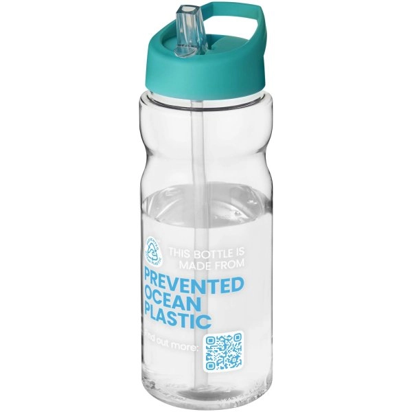 Immagine Borraccia sportiva H2O Active® Eco Base da 650 ml con coperchio con beccuccio