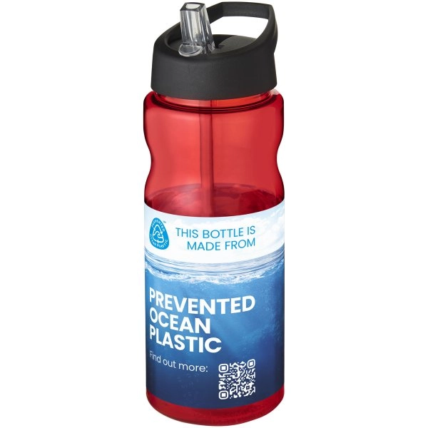 Immagine Borraccia sportiva H2O Active® Eco Base da 650 ml con coperchio con beccuccio
