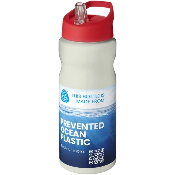 Immagine Borraccia sportiva H2O Active® Eco Base da 650 ml con coperchio con beccuccio