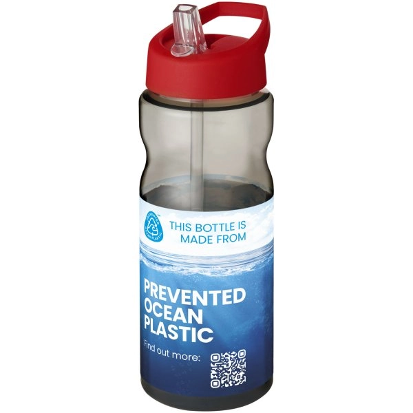 Immagine Borraccia sportiva H2O Active® Eco Base da 650 ml con coperchio con beccuccio