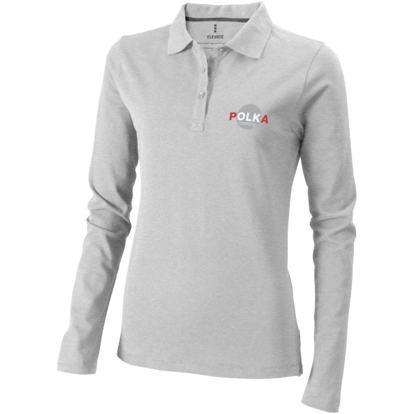 Immagine Polo Oakville a manica lunga da donna