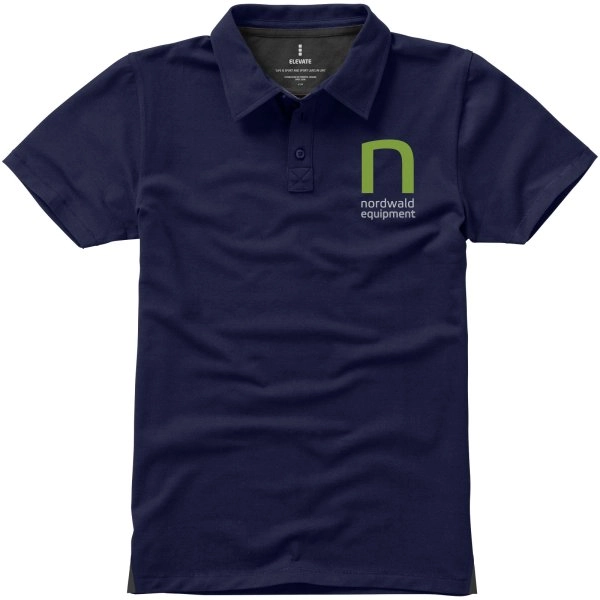 Immagine Polo Markham in tessuto elasticizzato a manica corta da uomo