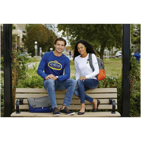 Immagine T-shirt Ponoka in tessuto organico a manica lunga da uomo