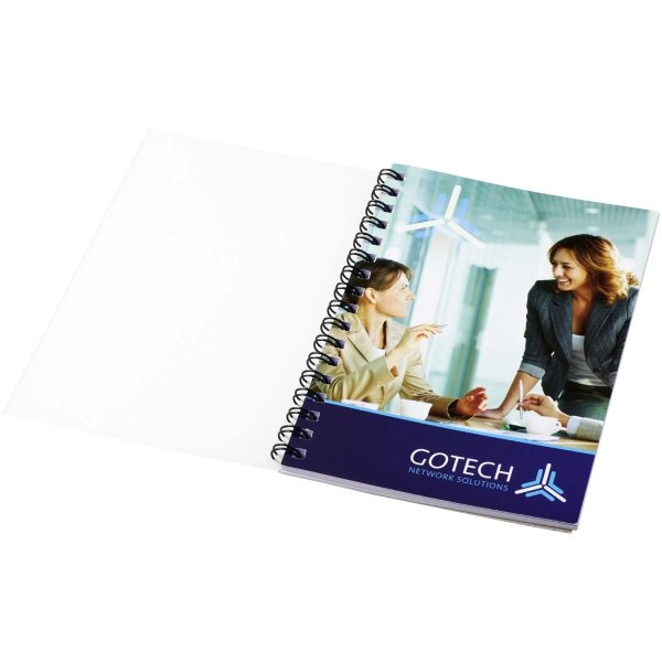 Immagine Notebook A6 spiralato Desk-Mate® con copertina in PP