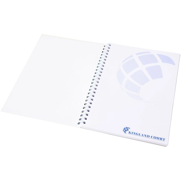 Immagine Notebook A5 spiralato Desk-Mate® con copertina in PP
