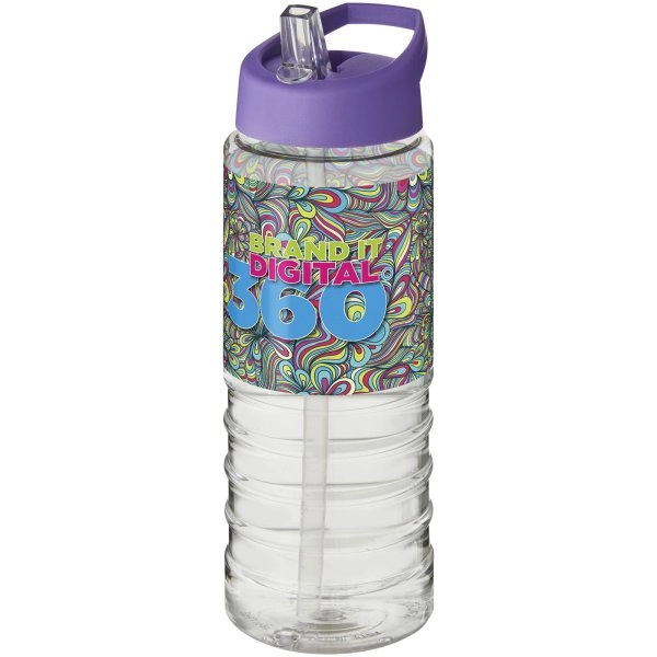 Immagine Borraccia sportiva H2O Active® Treble da 750 ml con coperchio con beccuccio