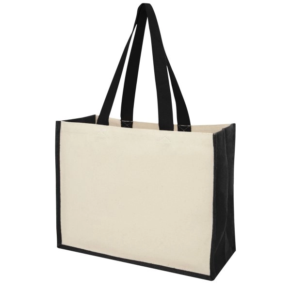 Immagine Shopper in iuta e canvas 320 g/m² Varai - 23L