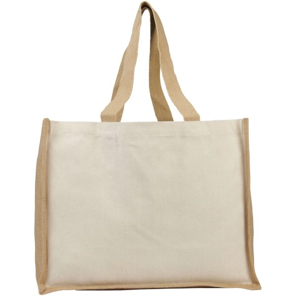 Immagine Shopper in iuta e canvas 320 g/m² Varai - 23L