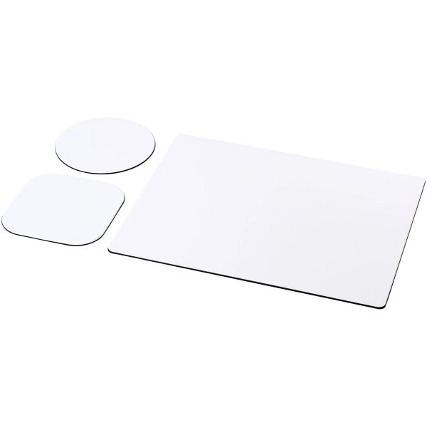 Immagine Set Brite-Mat® 1 con tappetino per mouse e sottobicchieri