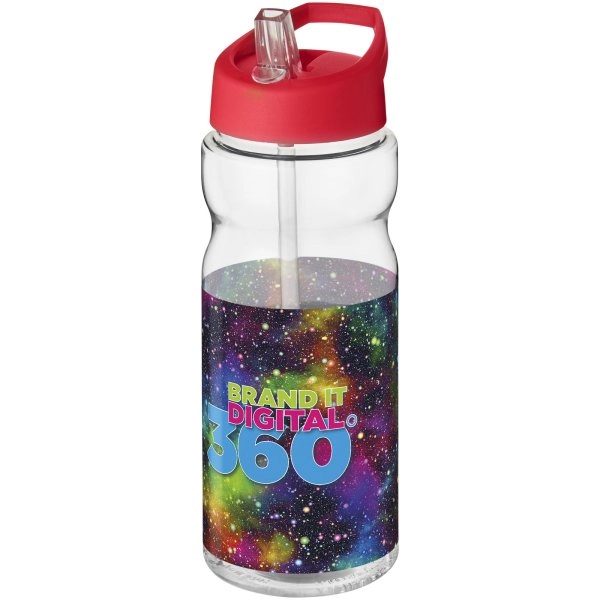 Immagine Borraccia sportiva H2O Active® Base da 650 ml con coperchio con beccuccio