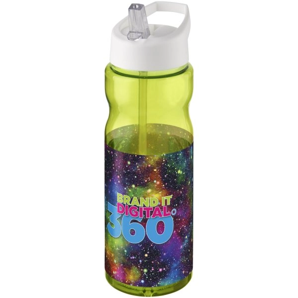 Immagine Borraccia sportiva H2O Active® Base da 650 ml con coperchio con beccuccio