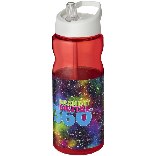 Immagine Borraccia sportiva H2O Active® Base da 650 ml con coperchio con beccuccio