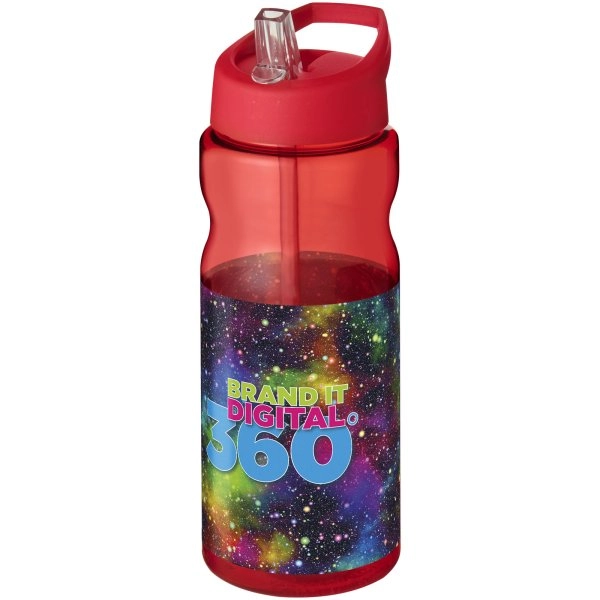 Immagine Borraccia sportiva H2O Active® Base da 650 ml con coperchio con beccuccio
