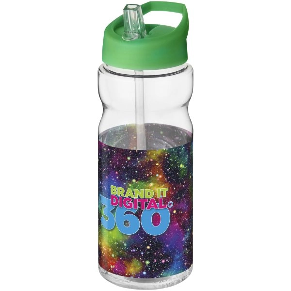 Immagine Borraccia sportiva H2O Active® Base da 650 ml con coperchio con beccuccio