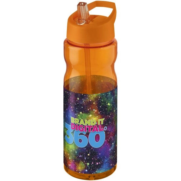 Immagine Borraccia sportiva H2O Active® Base da 650 ml con coperchio con beccuccio
