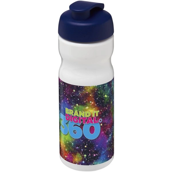 Immagine Borraccia sportiva H2O Active® Base da 650 ml con coperchio a scatto