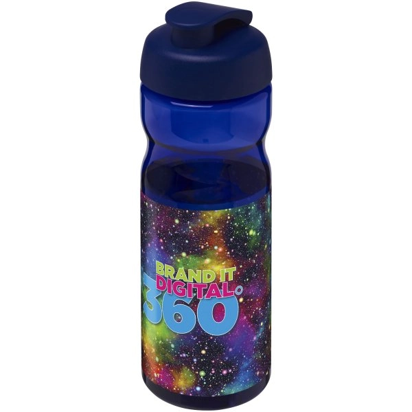 Immagine Borraccia sportiva H2O Active® Base da 650 ml con coperchio a scatto