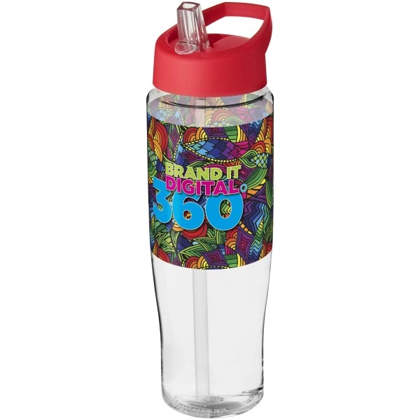 Immagine Borraccia sportiva H2O Active® Tempo da 700 ml con coperchio con beccuccio
