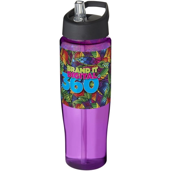Immagine Borraccia sportiva H2O Active® Tempo da 700 ml con coperchio con beccuccio
