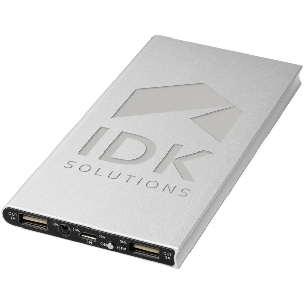 Immagine Power bank in alluminio da 8000 mAh Plate