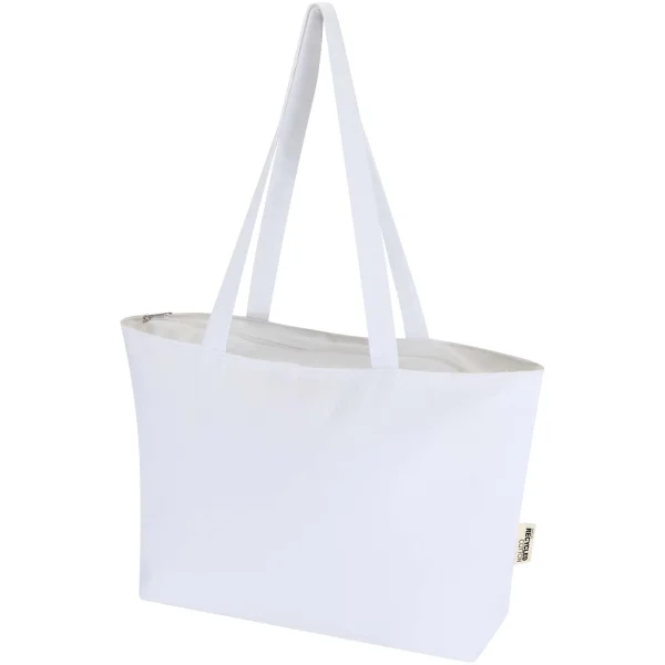 Immagine Shopper in cotone 320 g/m² con zip Ningbo - 15L