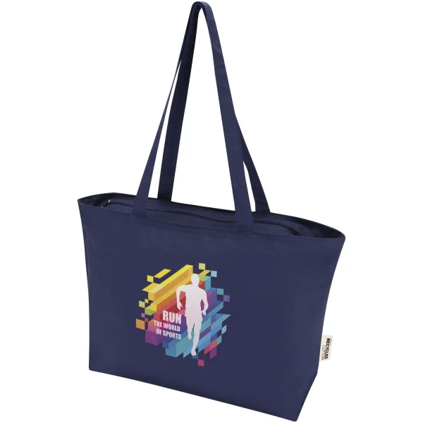 Immagine Shopper in cotone 320 g/m² con zip Ningbo - 15L