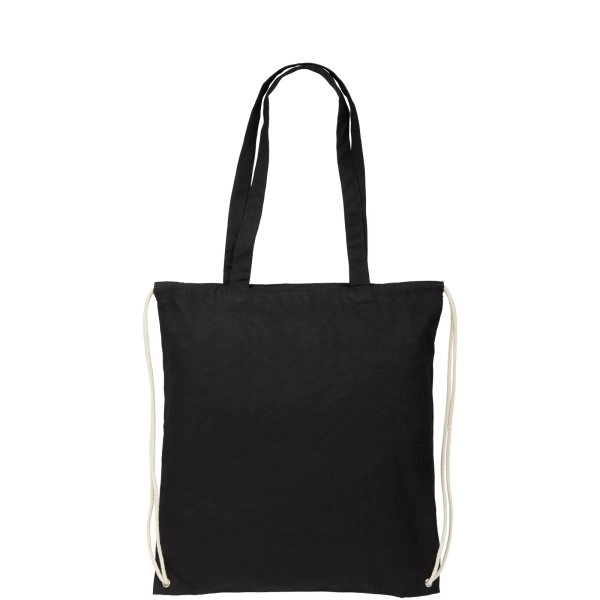 Immagine Zaino con cordoncino Eliza in cotone da 240 g/m² - 6L