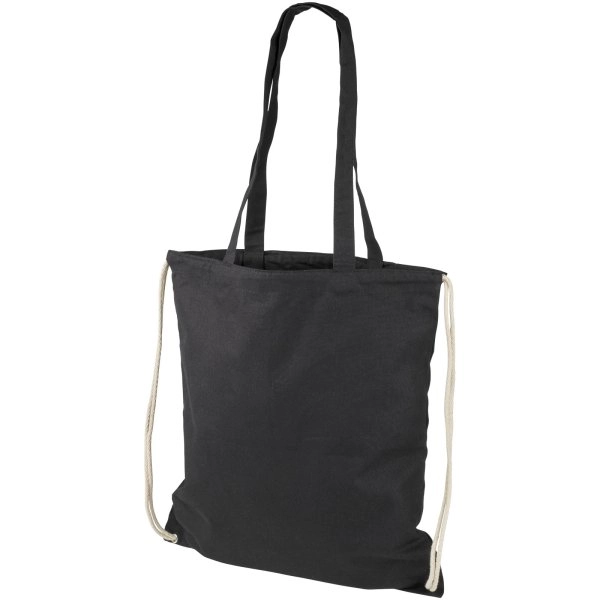 Immagine Zaino con cordoncino Eliza in cotone da 240 g/m² - 6L