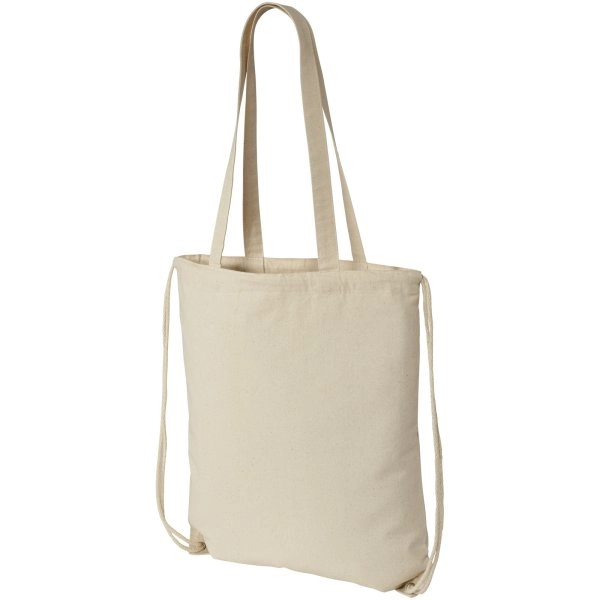 Immagine Zaino con cordoncino Eliza in cotone da 240 g/m² - 6L
