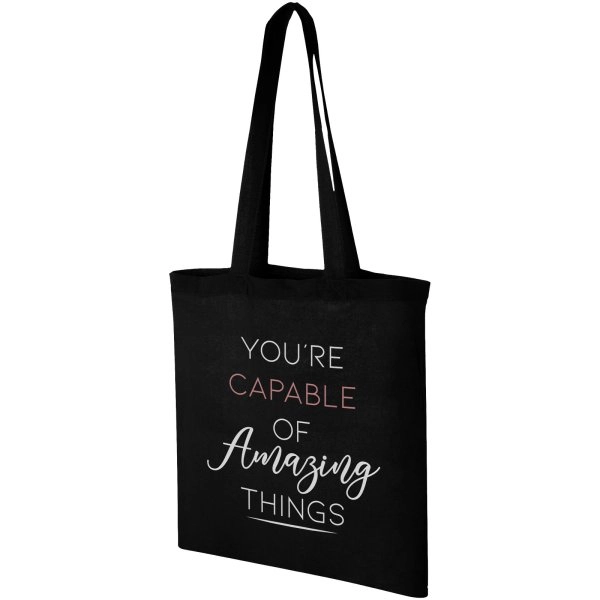 Immagine Shopper in cotone 100 g/m² Carolina - 7L